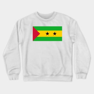 Flag of Sao Tome and Principe Crewneck Sweatshirt